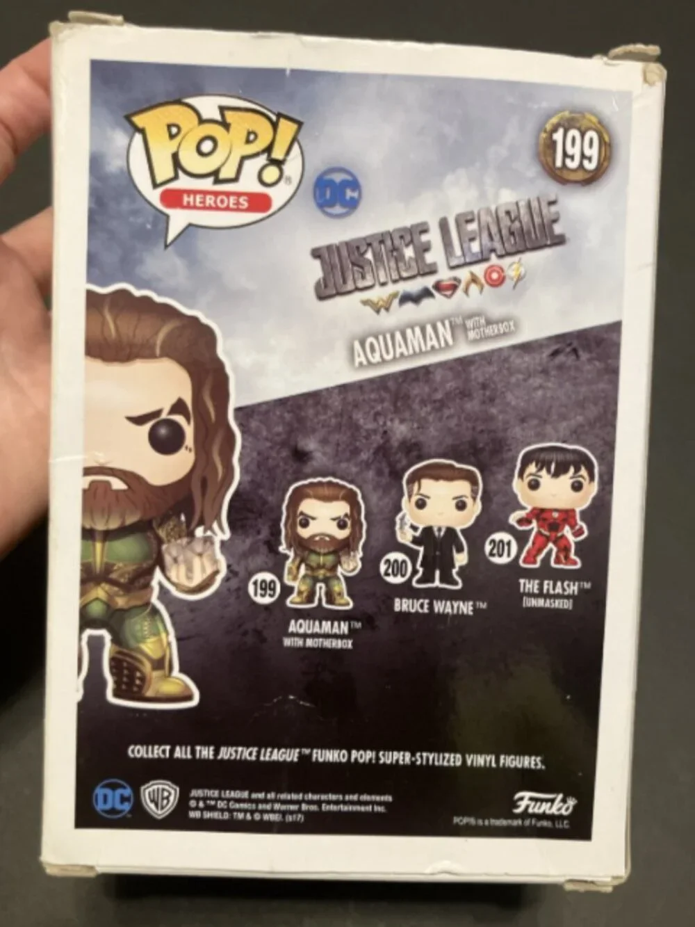 Funko Pop! Vinyl: DC Universe - Aquaman - (w/ Mother Box) - San Diego Comic Con